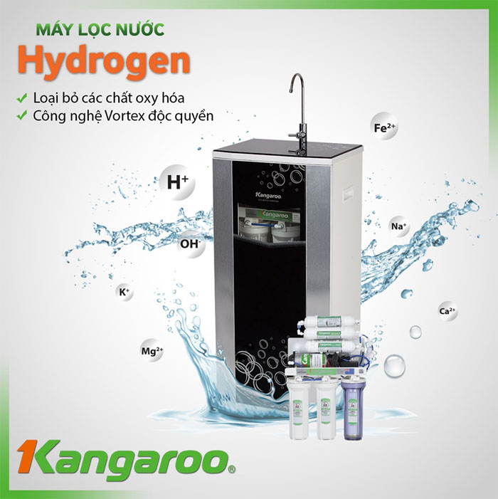 Máy lọc nước Hydrogen Kangaroo KG100HQ/HA
