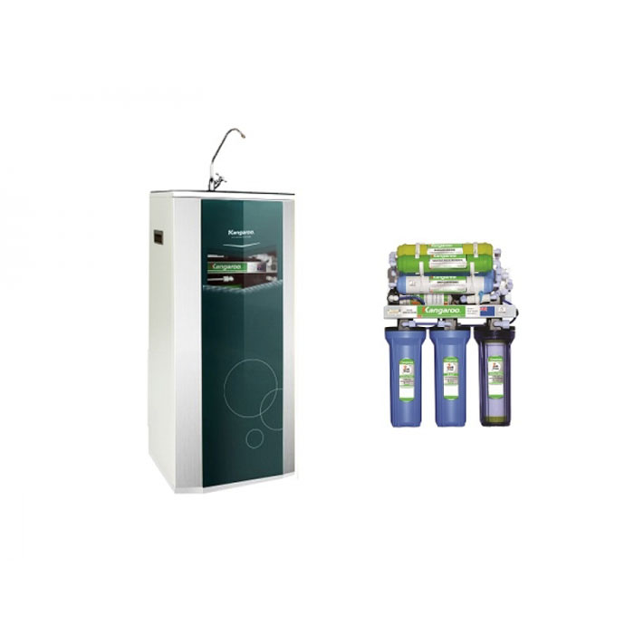 Máy lọc nước Kangaroo 8 lõi KG108 vỏ tủ VTU